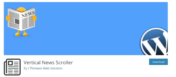 Vertical-news-scroller