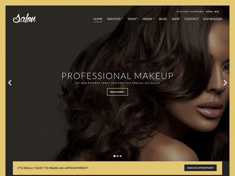 Salon Theme CSSigniter