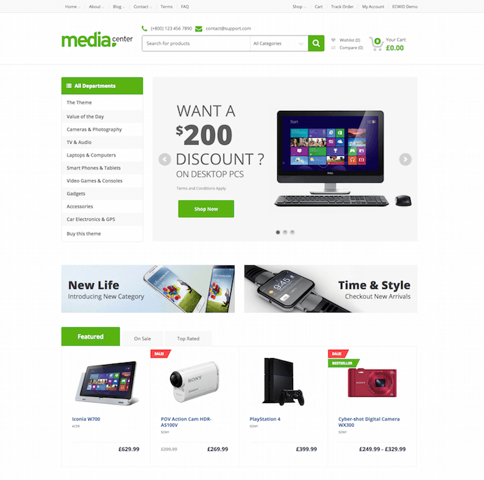 ธีม MediaCenter