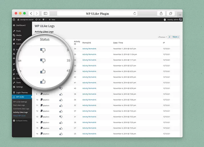 WP ULike-Plugin