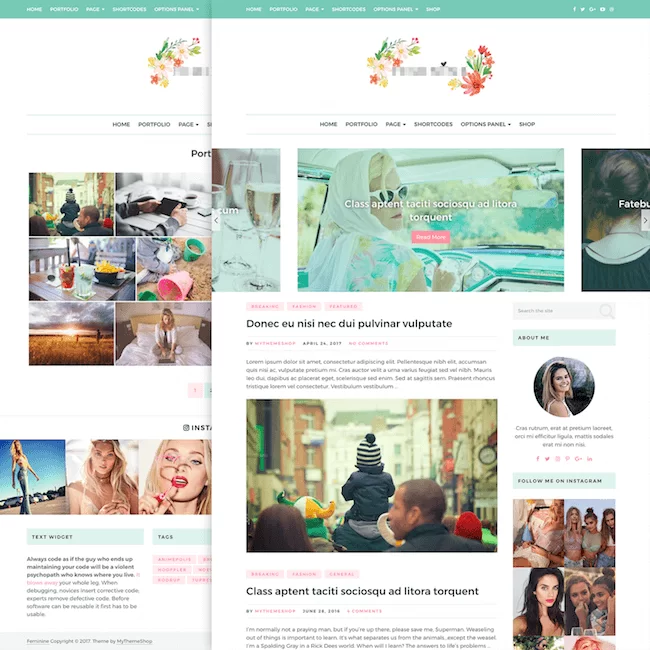 ผู้หญิง-wordpress-theme