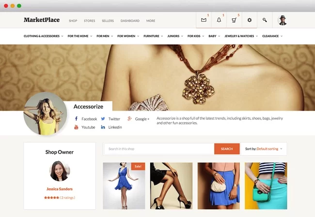 Social-MarketPlace-BuddyPress-Tema