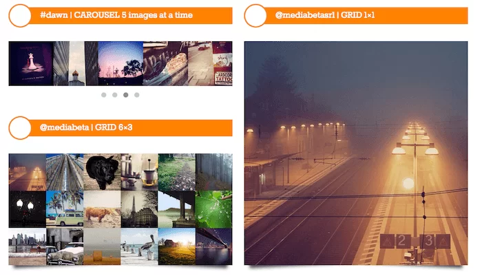 Instagram Widget'ı WordPress