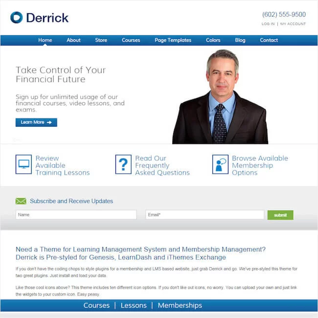 derrick-LMS-genesi-tema