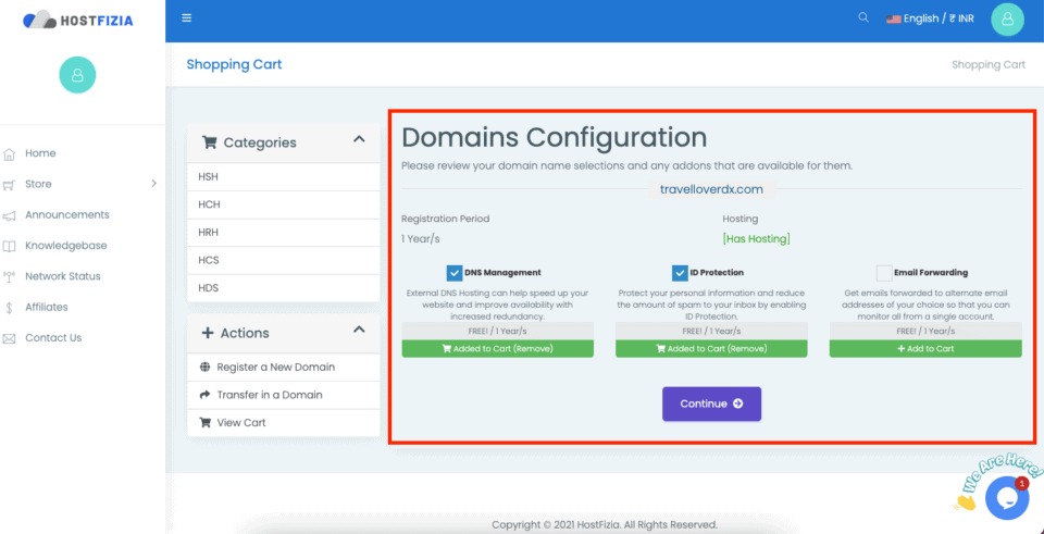 buying domain name at affordable price